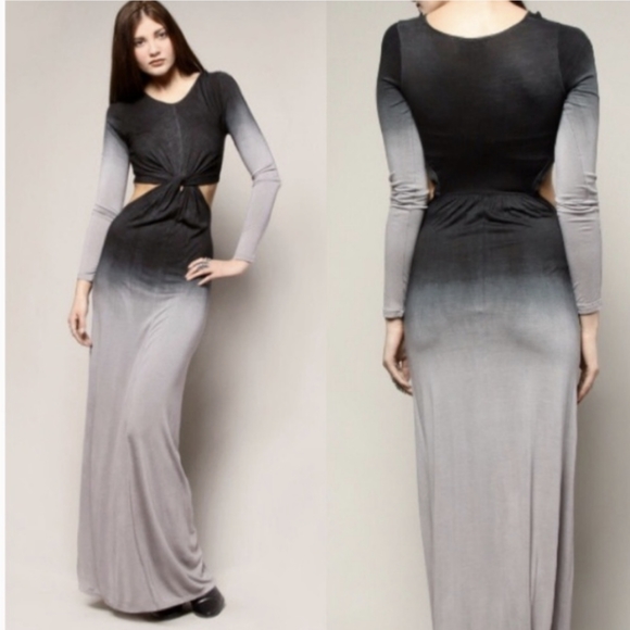 Stylestalker Dresses & Skirts - Stylestalker Frontin Ombre Maxi Dress XS